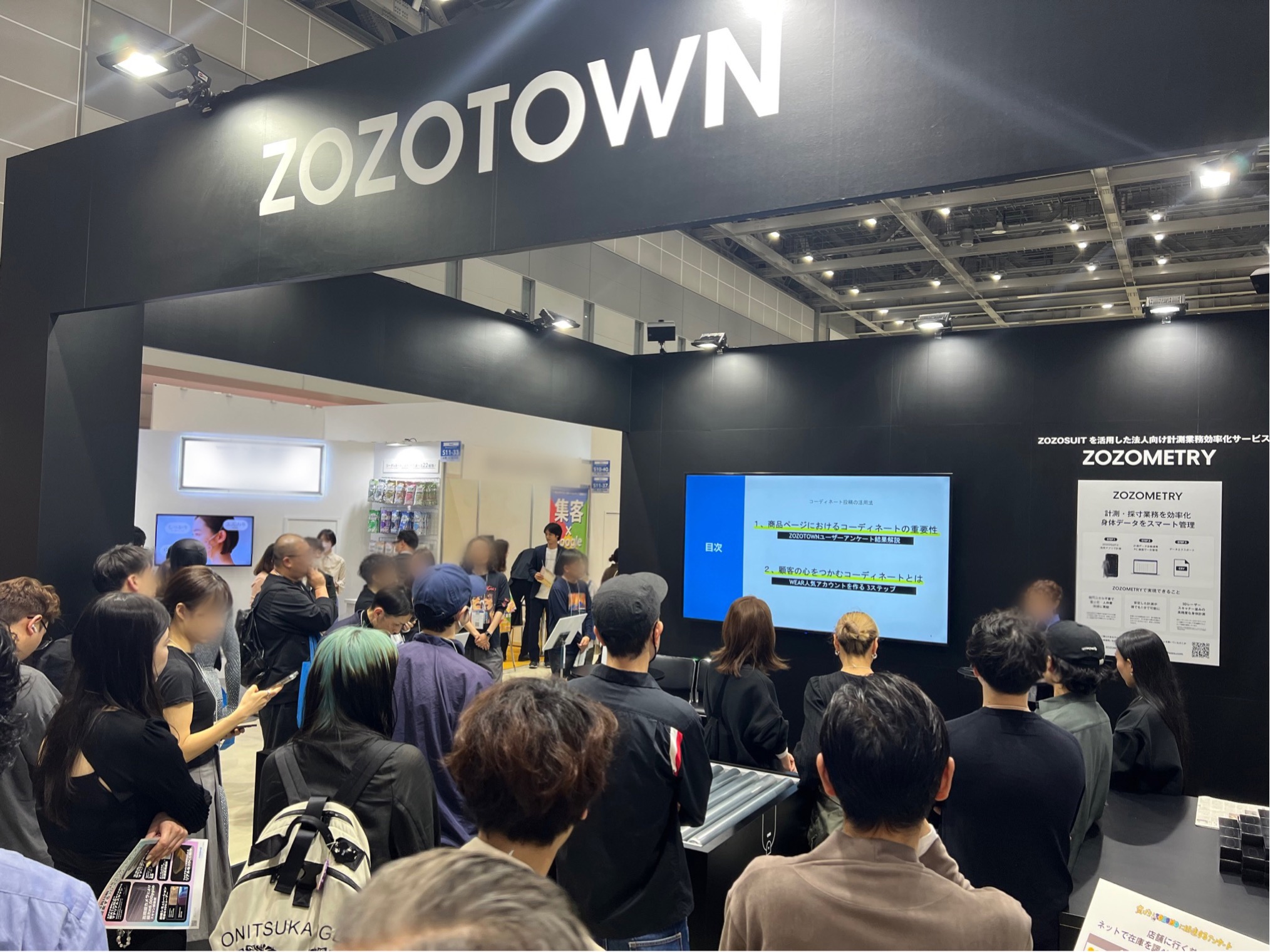 『ZOZO出店ブース 』施工空間デザイン in ファッションワールド東京2024